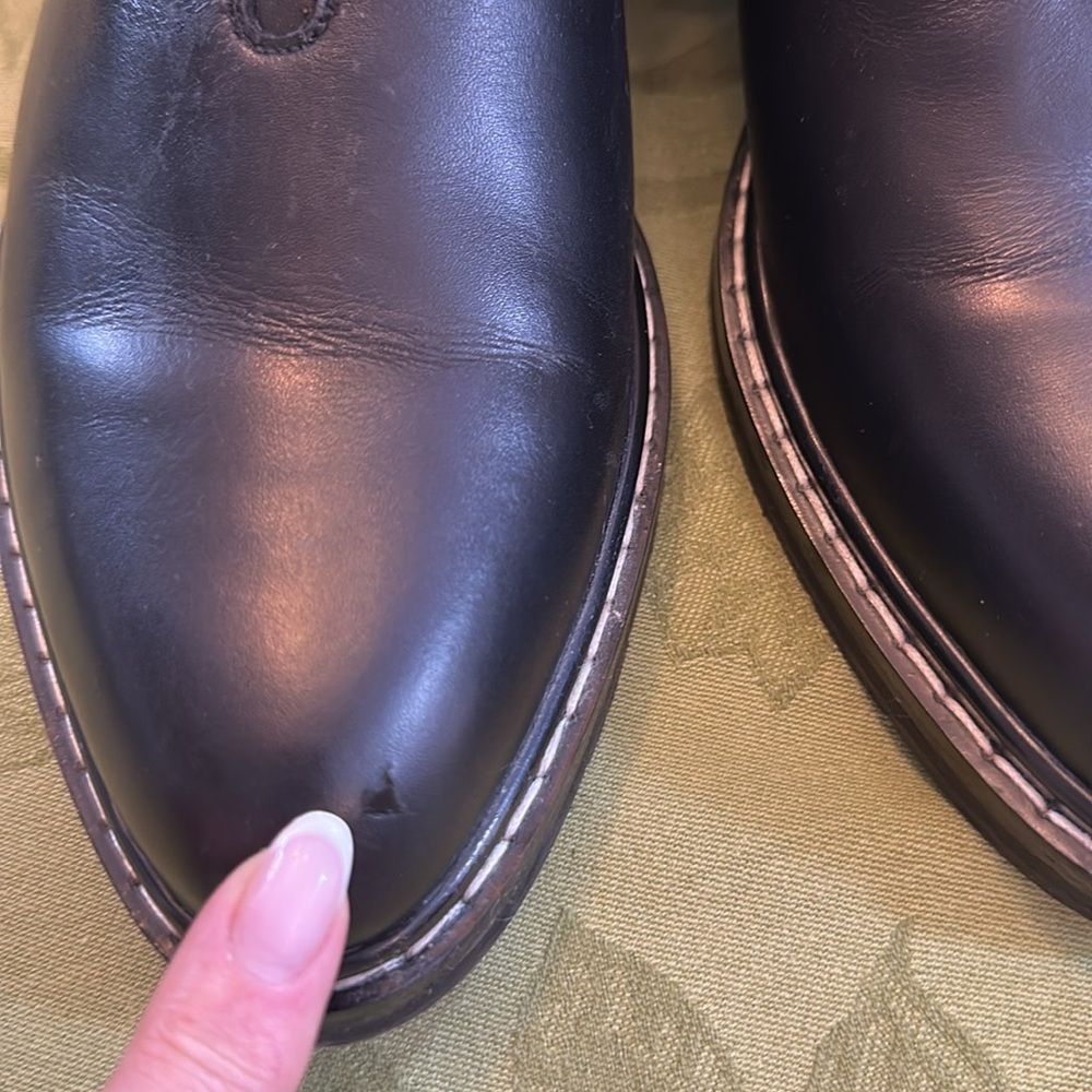 The ROW black leather boot - Picture 9 of 11